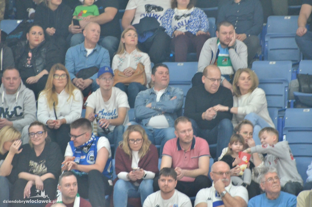 Kibice na meczu Anwil Włocławek vs King Szczecin