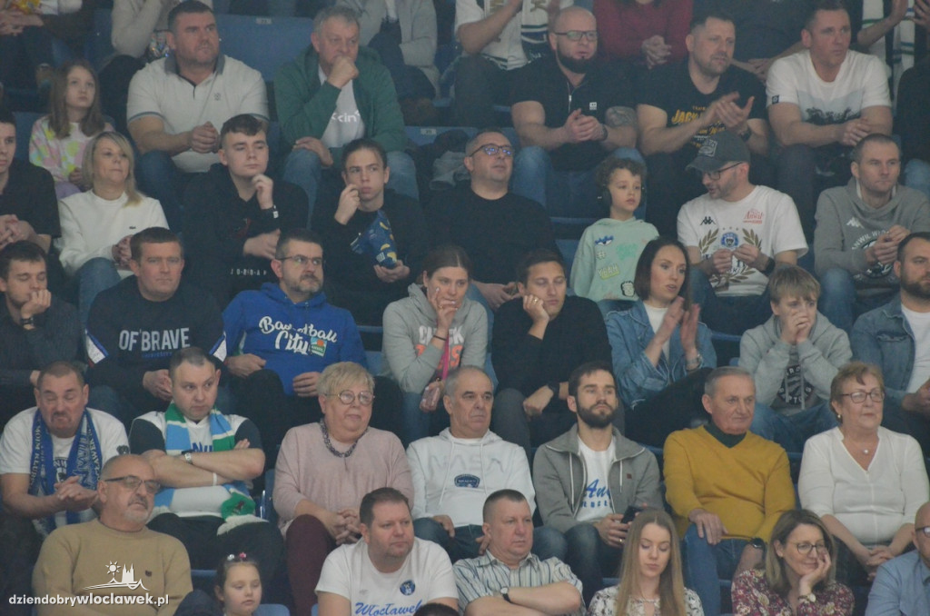 Kibice na meczu Anwil Włocławek vs King Szczecin