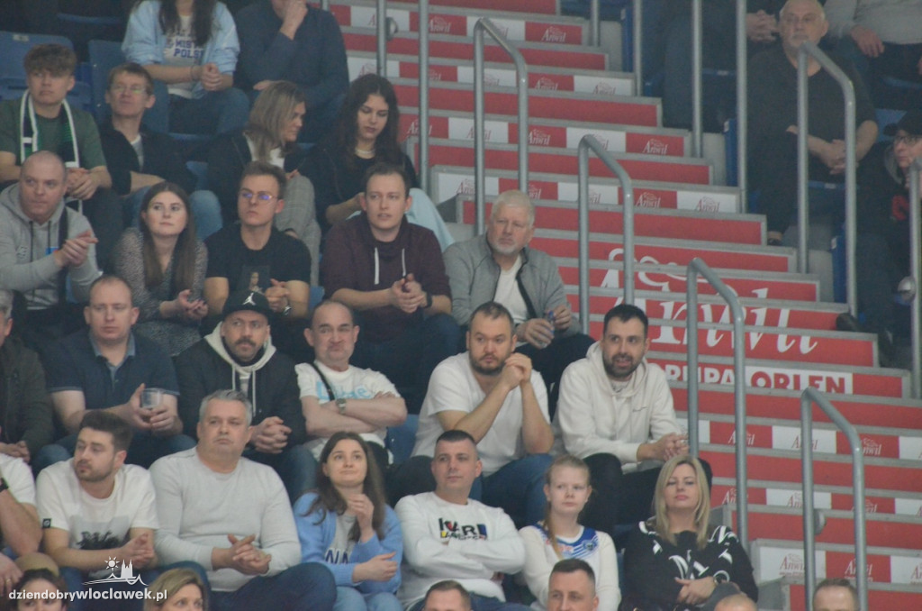 Kibice na meczu Anwil Włocławek vs King Szczecin