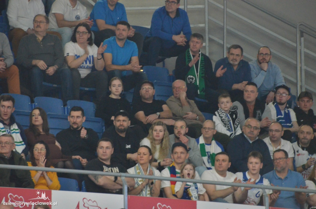 Kibice na meczu Anwil Włocławek vs King Szczecin