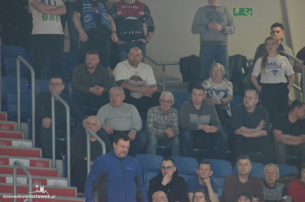Kibice na meczu Anwil Włocławek vs King Szczecin