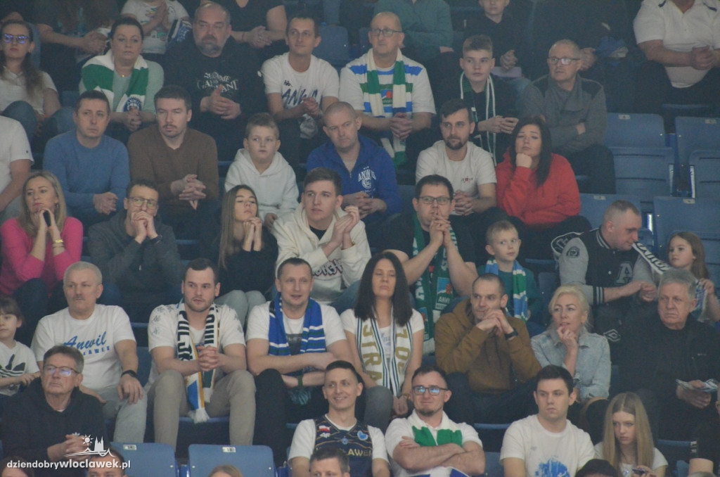 Kibice na meczu Anwil Włocławek vs King Szczecin