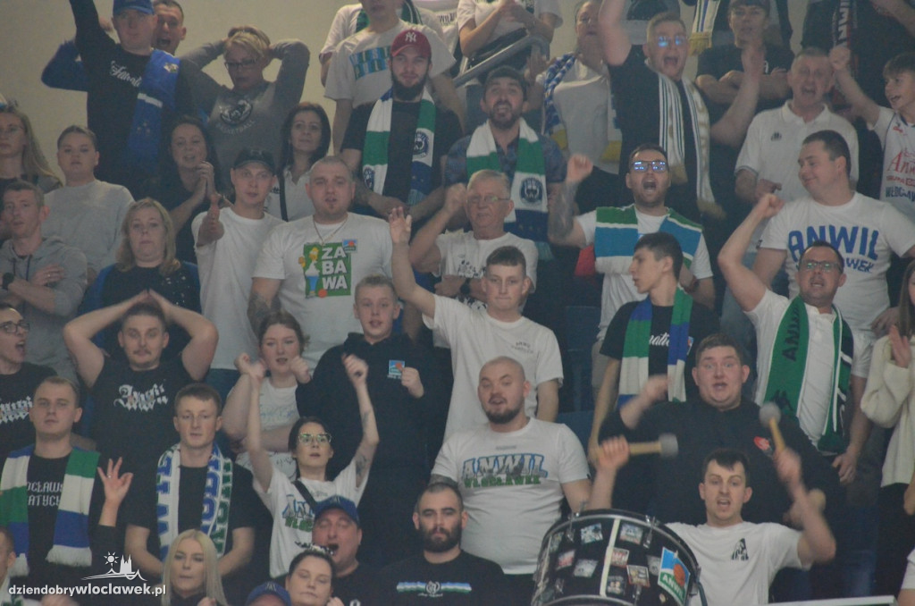 Kibice na meczu Anwil Włocławek vs King Szczecin