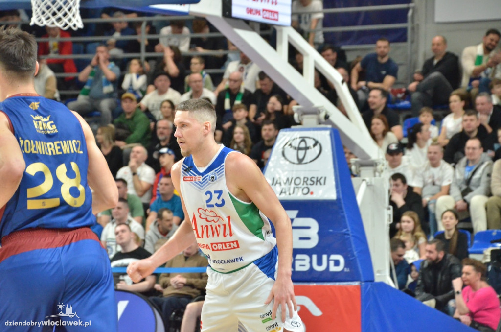 Mecz Anwil Włocławek vs King Szczecin