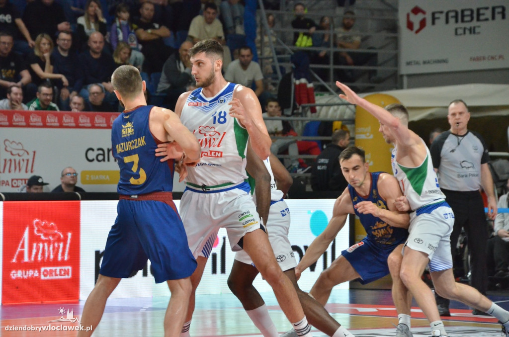 Mecz Anwil Włocławek vs King Szczecin