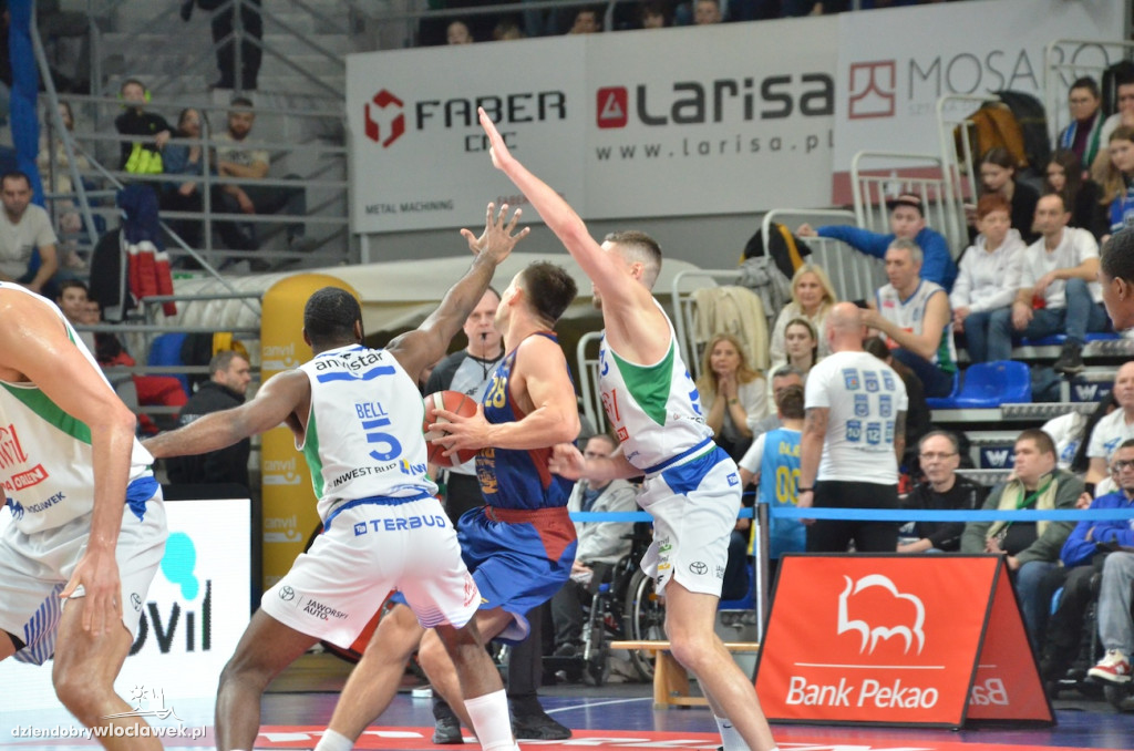 Mecz Anwil Włocławek vs King Szczecin