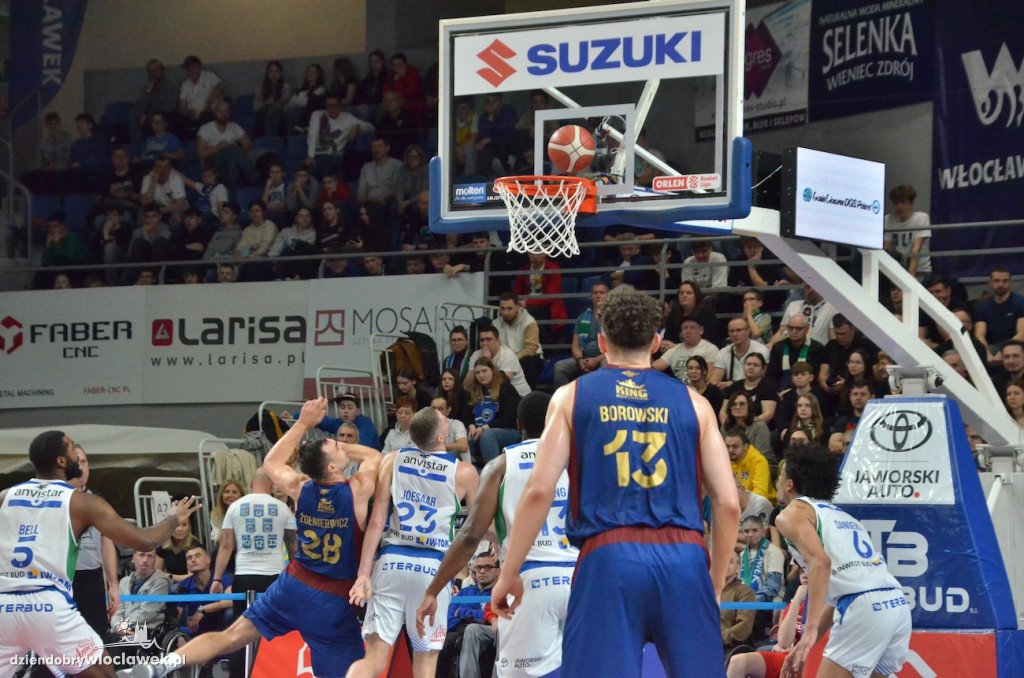 Mecz Anwil Włocławek vs King Szczecin