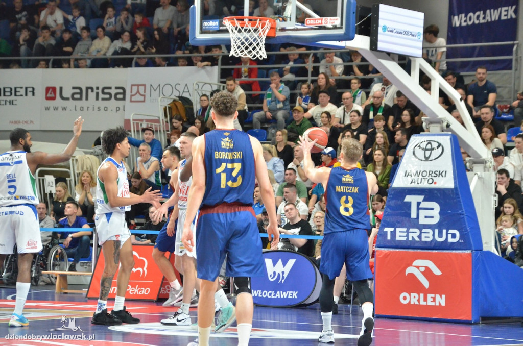 Mecz Anwil Włocławek vs King Szczecin