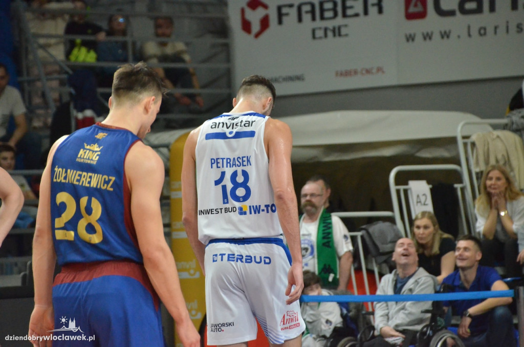 Mecz Anwil Włocławek vs King Szczecin