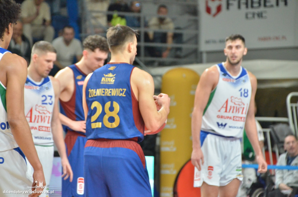 Mecz Anwil Włocławek vs King Szczecin