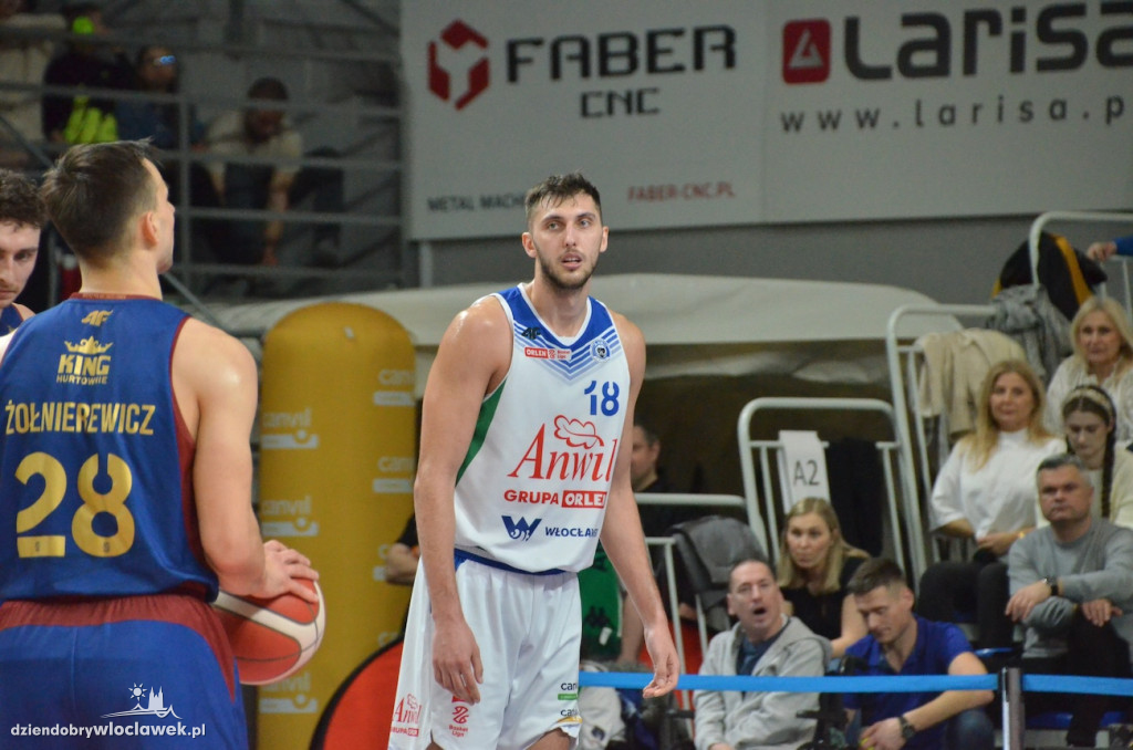 Mecz Anwil Włocławek vs King Szczecin