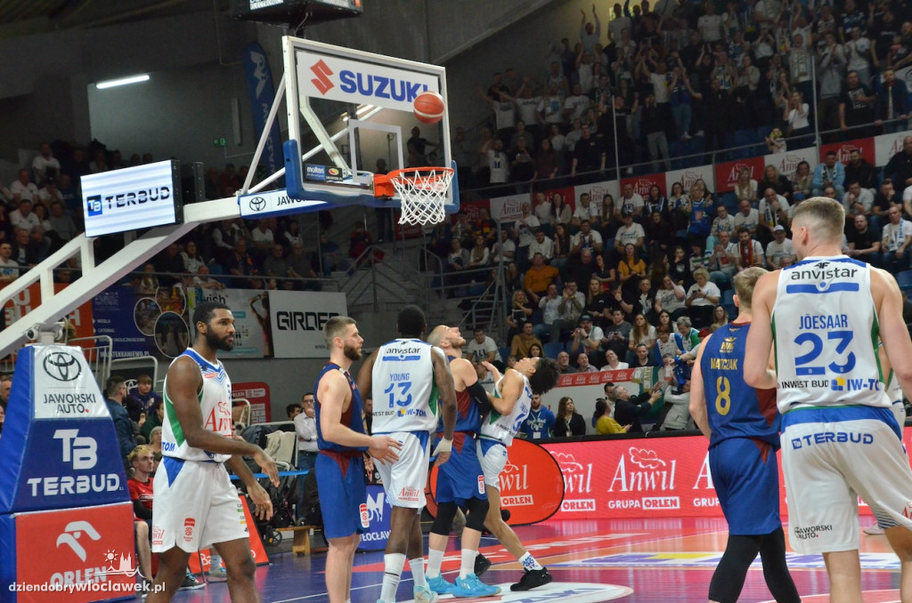 Mecz Anwil Włocławek vs King Szczecin