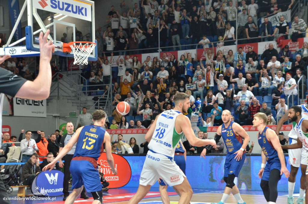 Mecz Anwil Włocławek vs King Szczecin