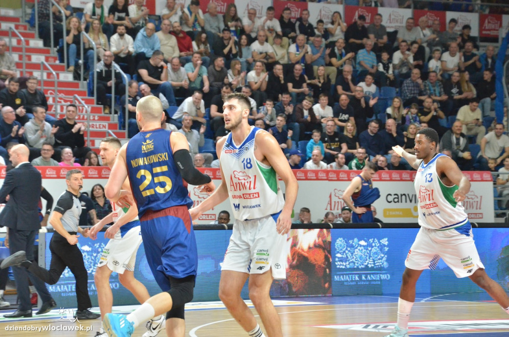 Mecz Anwil Włocławek vs King Szczecin