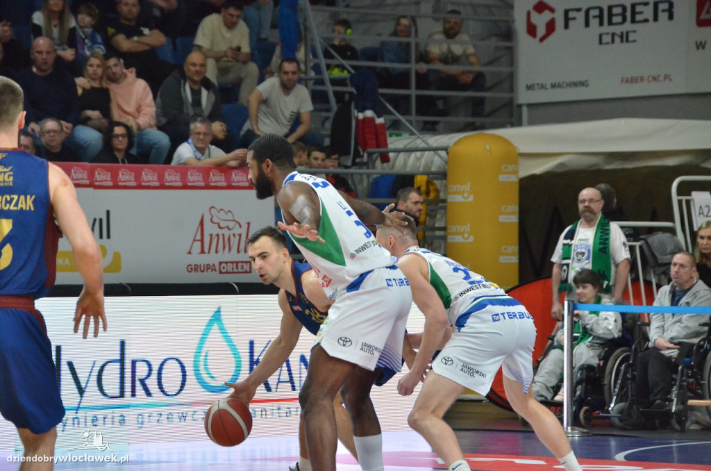 Mecz Anwil Włocławek vs King Szczecin