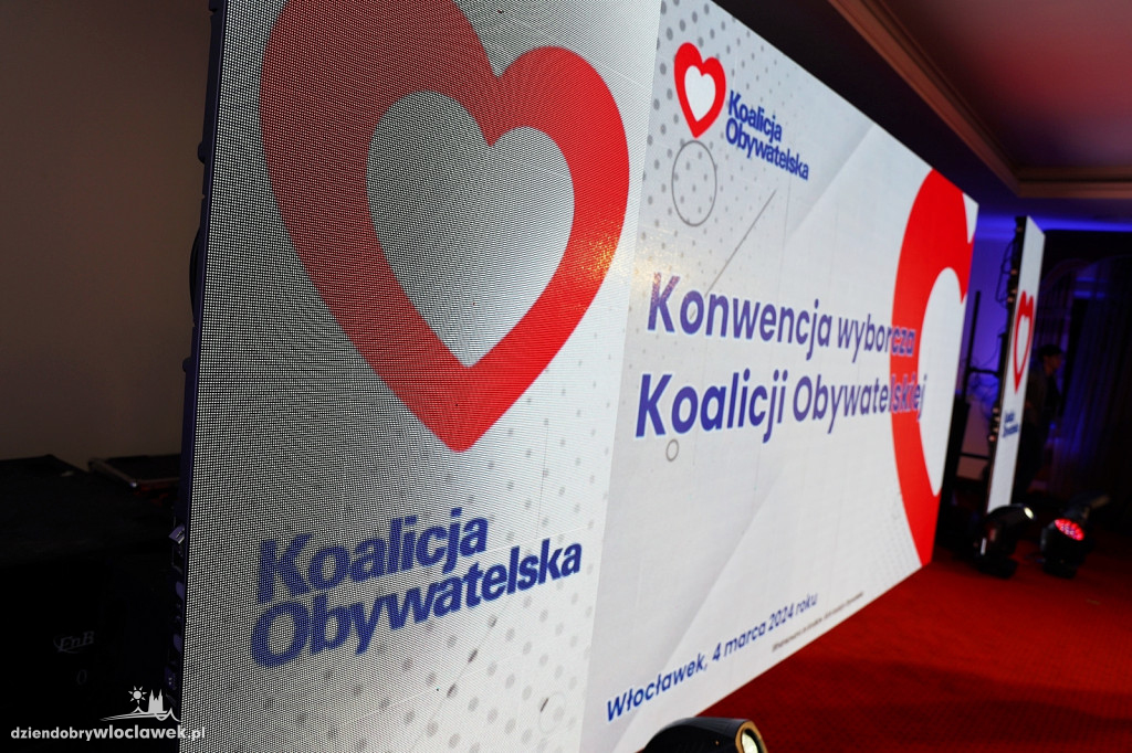 Konwencja wyborcza Koalicji Obywatelskiej