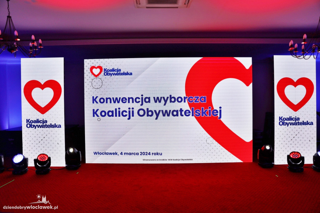 Konwencja wyborcza Koalicji Obywatelskiej