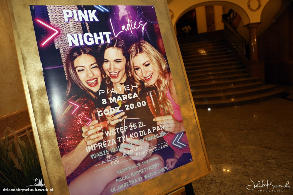 Pink Night tylko dla pań. Pub Pałacu Bursztynowego