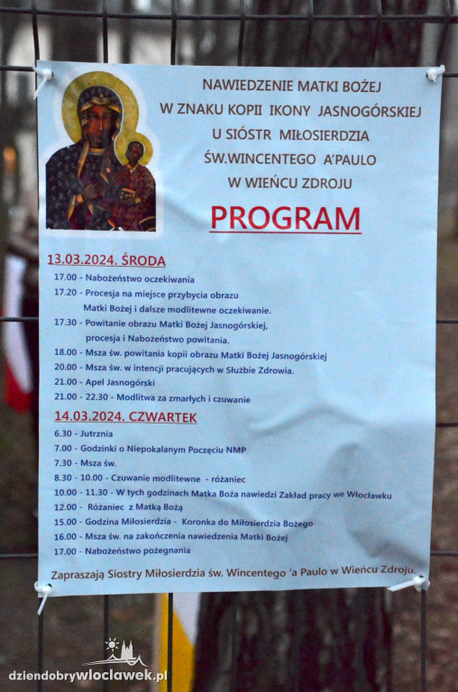 Kopia Ikony Jasnogórskiej w Wieńcu Zdroju