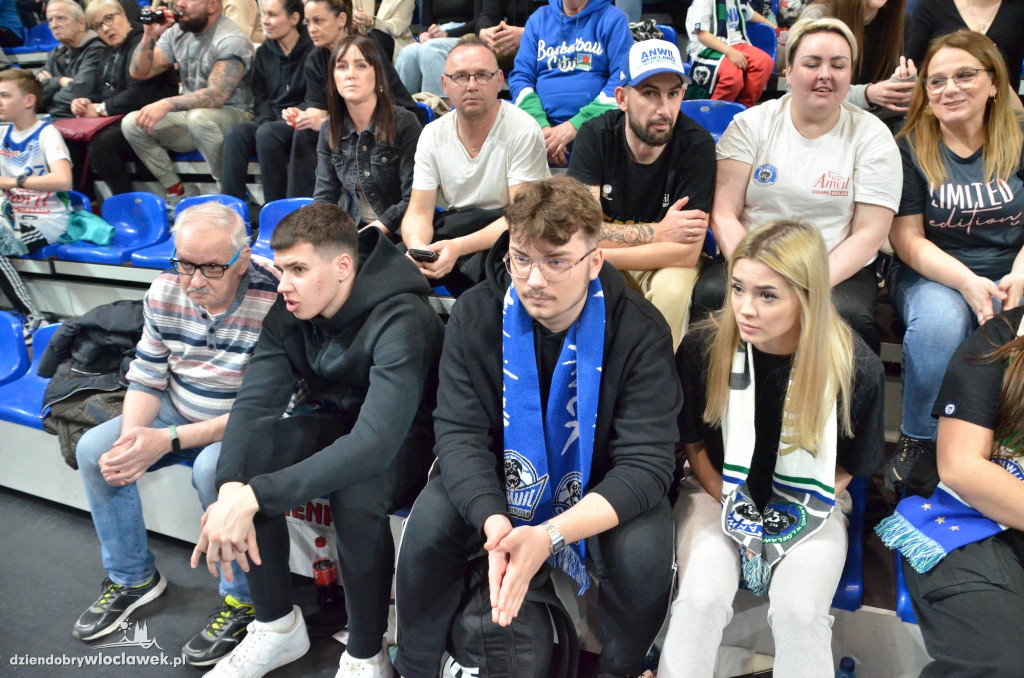Kibice na meczu Anwil Włocławek vs Stelmet