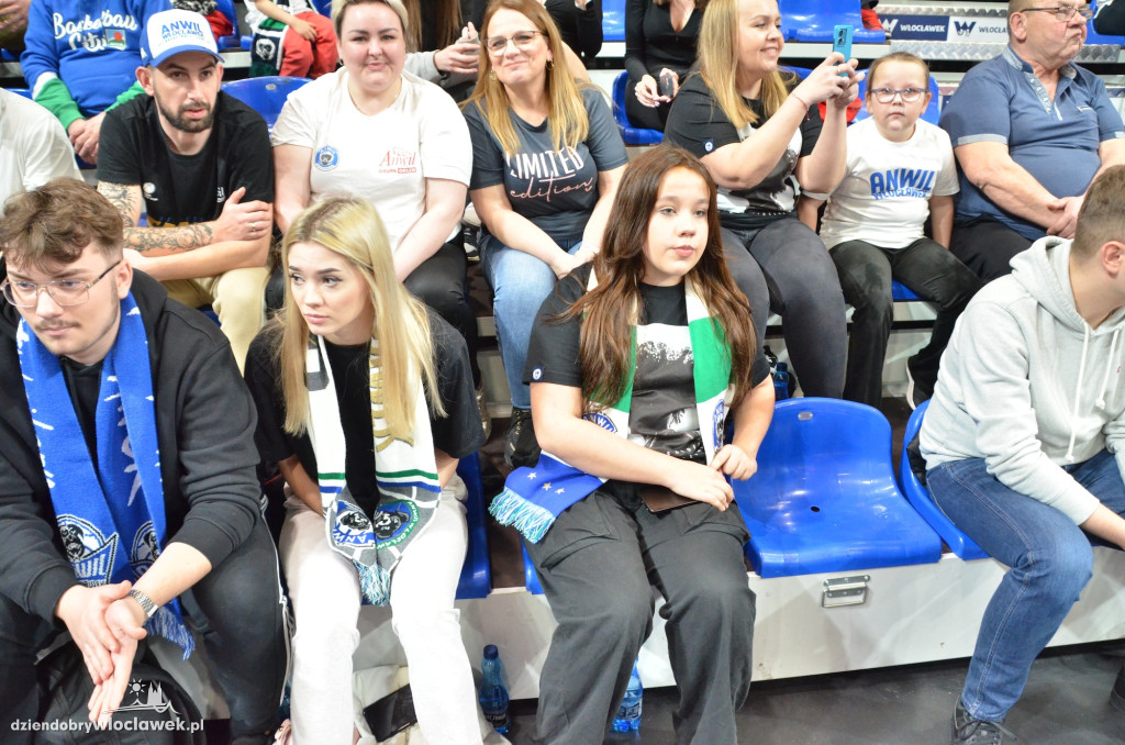 Kibice na meczu Anwil Włocławek vs Stelmet