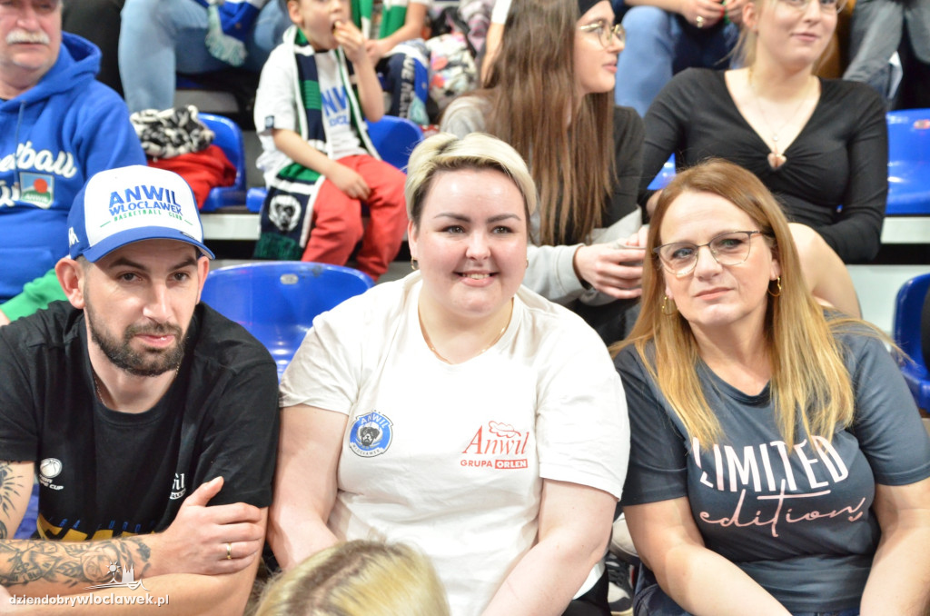 Kibice na meczu Anwil Włocławek vs Stelmet