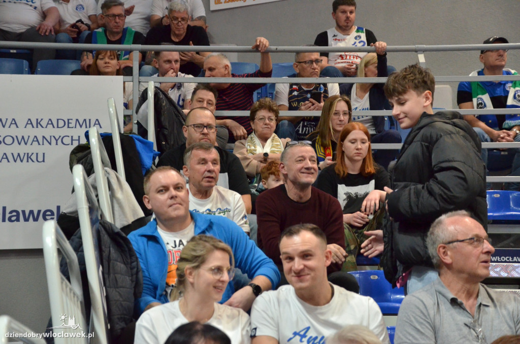 Kibice na meczu Anwil Włocławek vs Stelmet