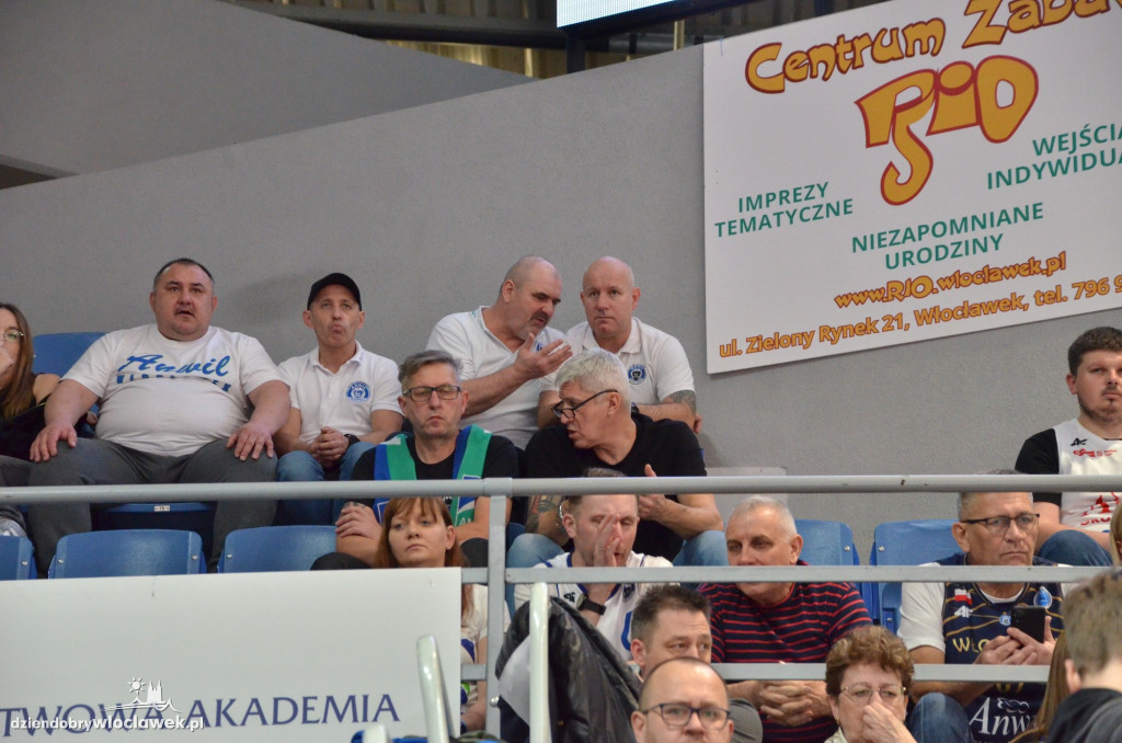 Kibice na meczu Anwil Włocławek vs Stelmet