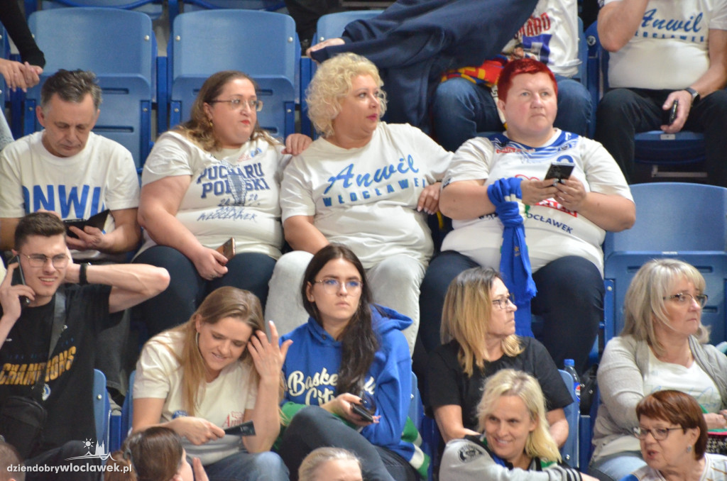 Kibice na meczu Anwil Włocławek vs Stelmet