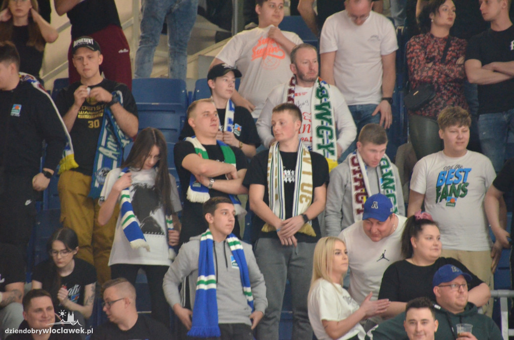 Kibice na meczu Anwil Włocławek vs Stelmet