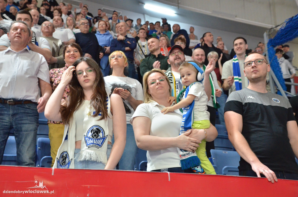 Kibice na meczu Anwil Włocławek vs Stelmet