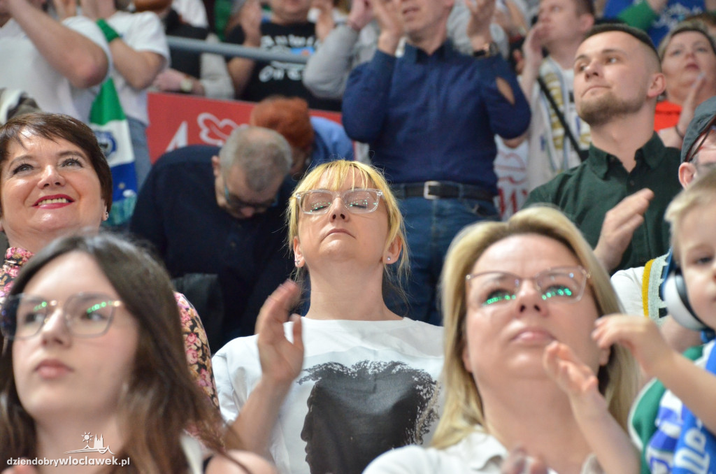 Kibice na meczu Anwil Włocławek vs Stelmet