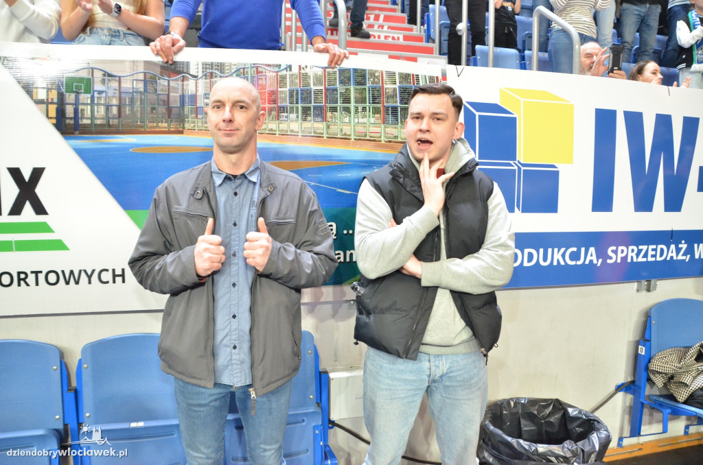 Kibice na meczu Anwil Włocławek vs Stelmet