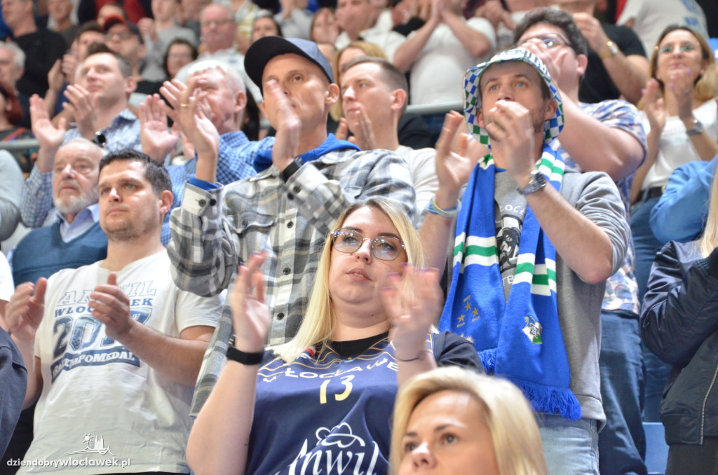 Kibice na meczu Anwil Włocławek vs Stelmet