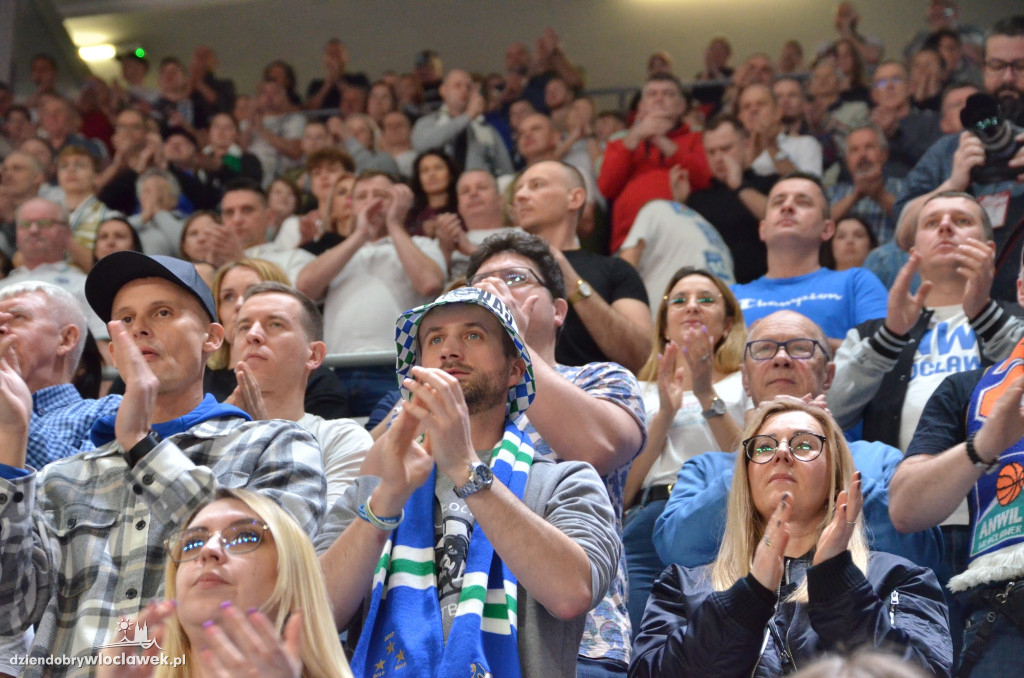 Kibice na meczu Anwil Włocławek vs Stelmet