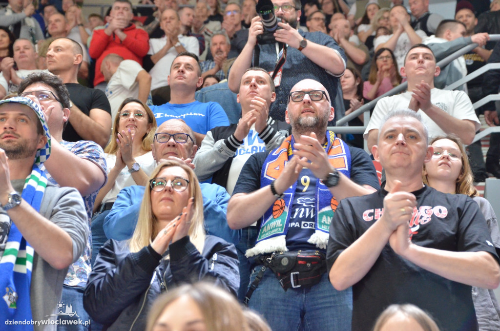 Kibice na meczu Anwil Włocławek vs Stelmet
