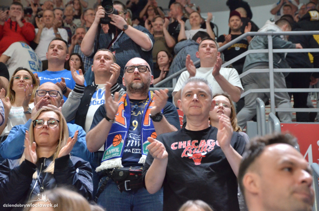 Kibice na meczu Anwil Włocławek vs Stelmet