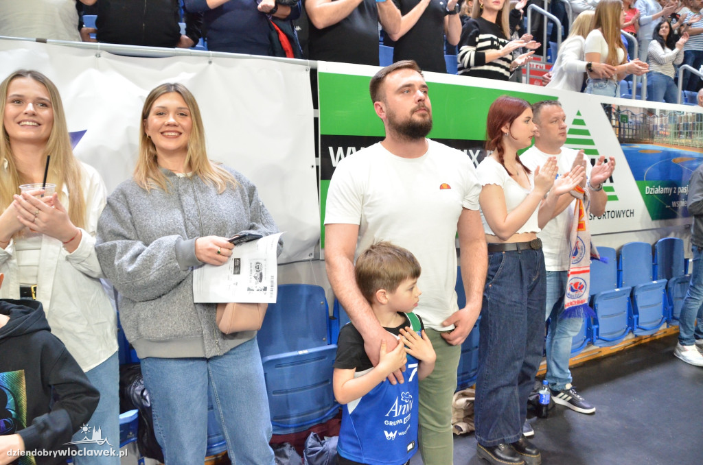 Kibice na meczu Anwil Włocławek vs Stelmet