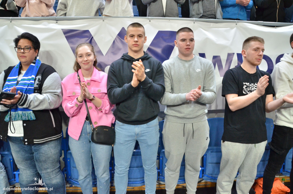 Kibice na meczu Anwil Włocławek vs Stelmet