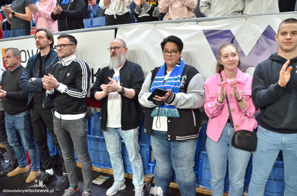 Kibice na meczu Anwil Włocławek vs Stelmet