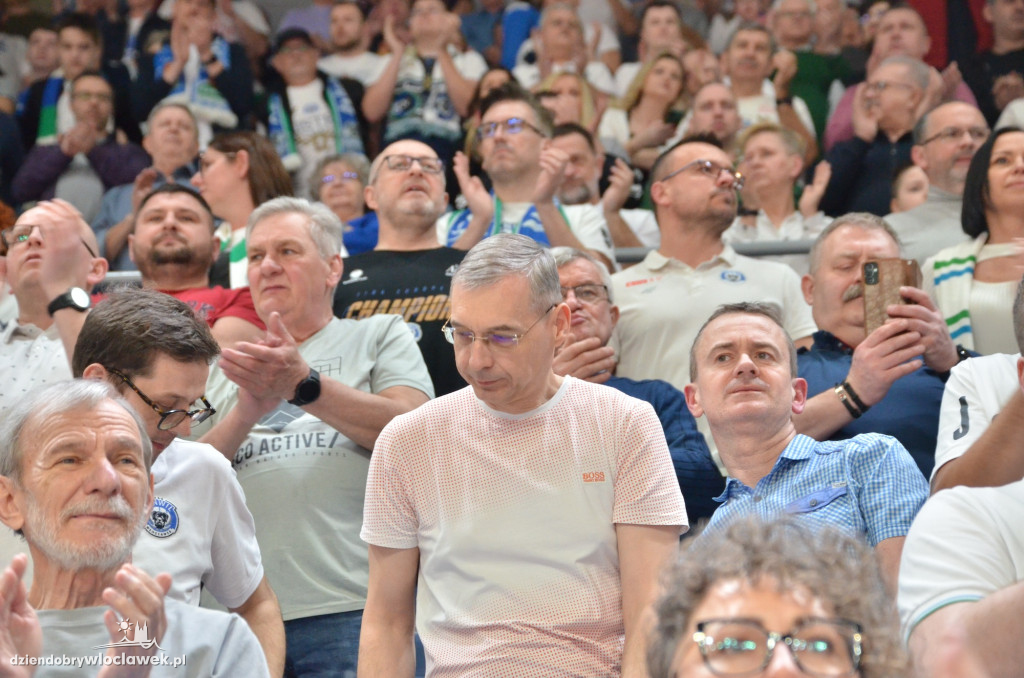 Kibice na meczu Anwil Włocławek vs Stelmet