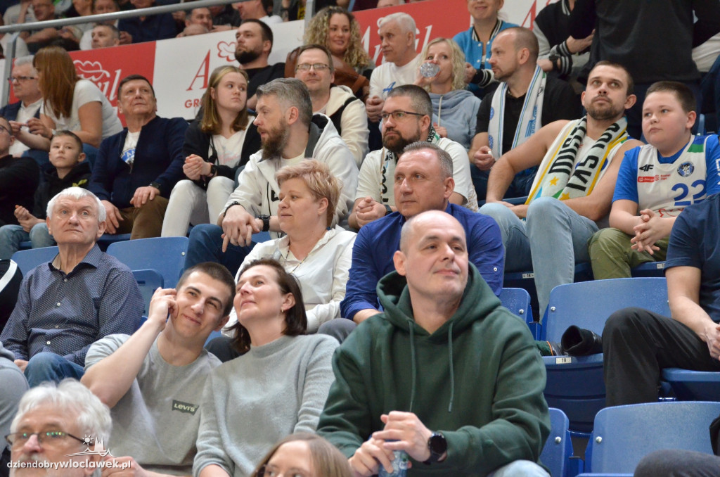 Kibice na meczu Anwil Włocławek vs Stelmet