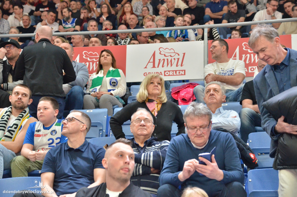 Kibice na meczu Anwil Włocławek vs Stelmet