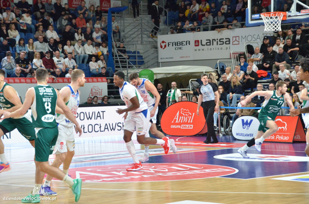 Mecz Anwil Włocławek vs Stelmet Zielona Góra