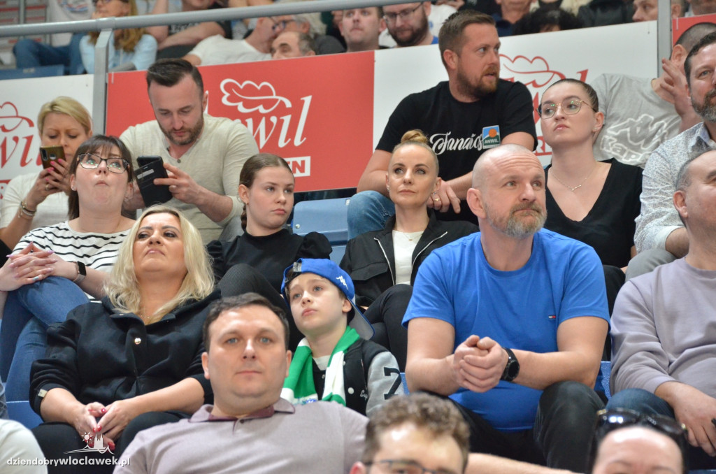 Kibice na meczu Anwil Włocławek vs Stelmet