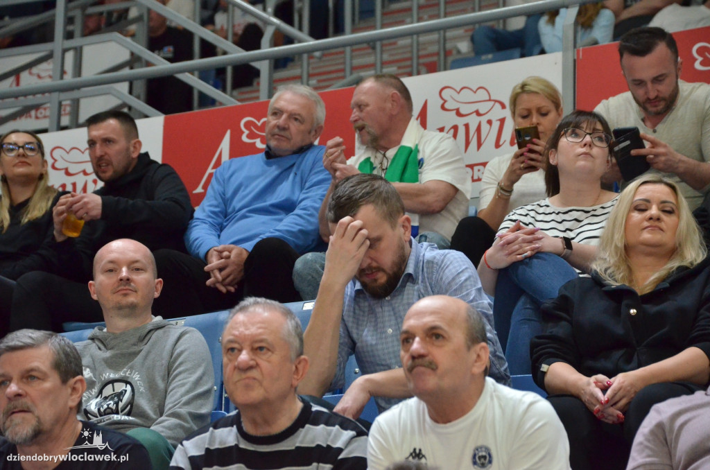 Kibice na meczu Anwil Włocławek vs Stelmet