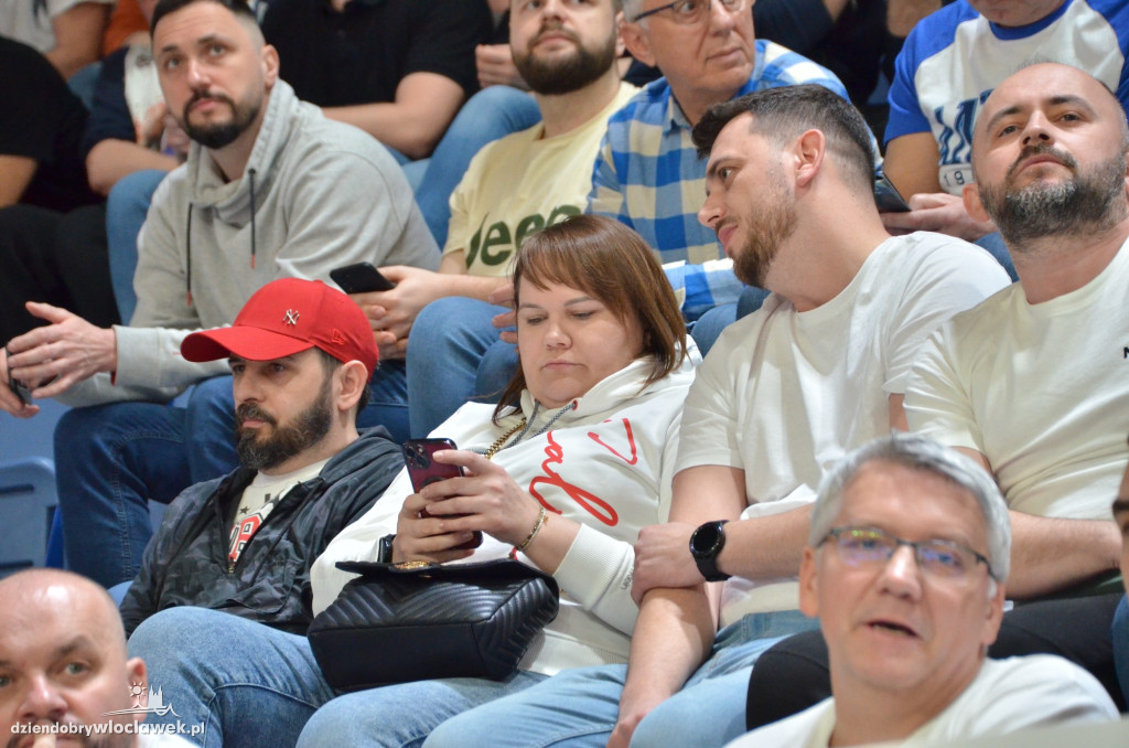 Kibice na meczu Anwil Włocławek vs Stelmet