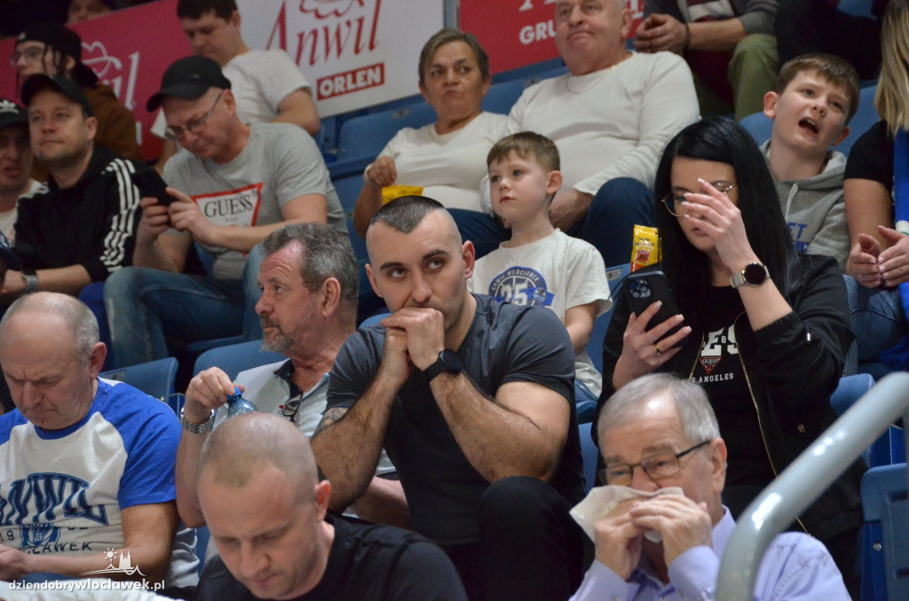 Kibice na meczu Anwil Włocławek vs Stelmet