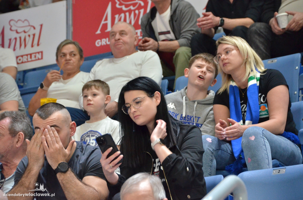 Kibice na meczu Anwil Włocławek vs Stelmet