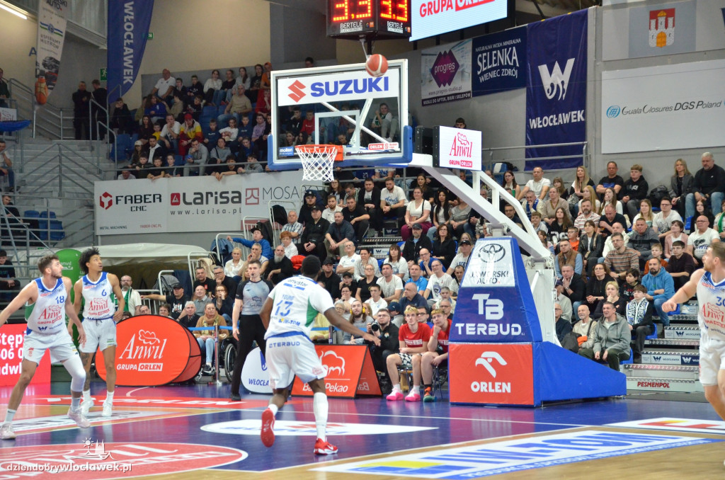 Mecz Anwil Włocławek vs Stelmet Zielona Góra